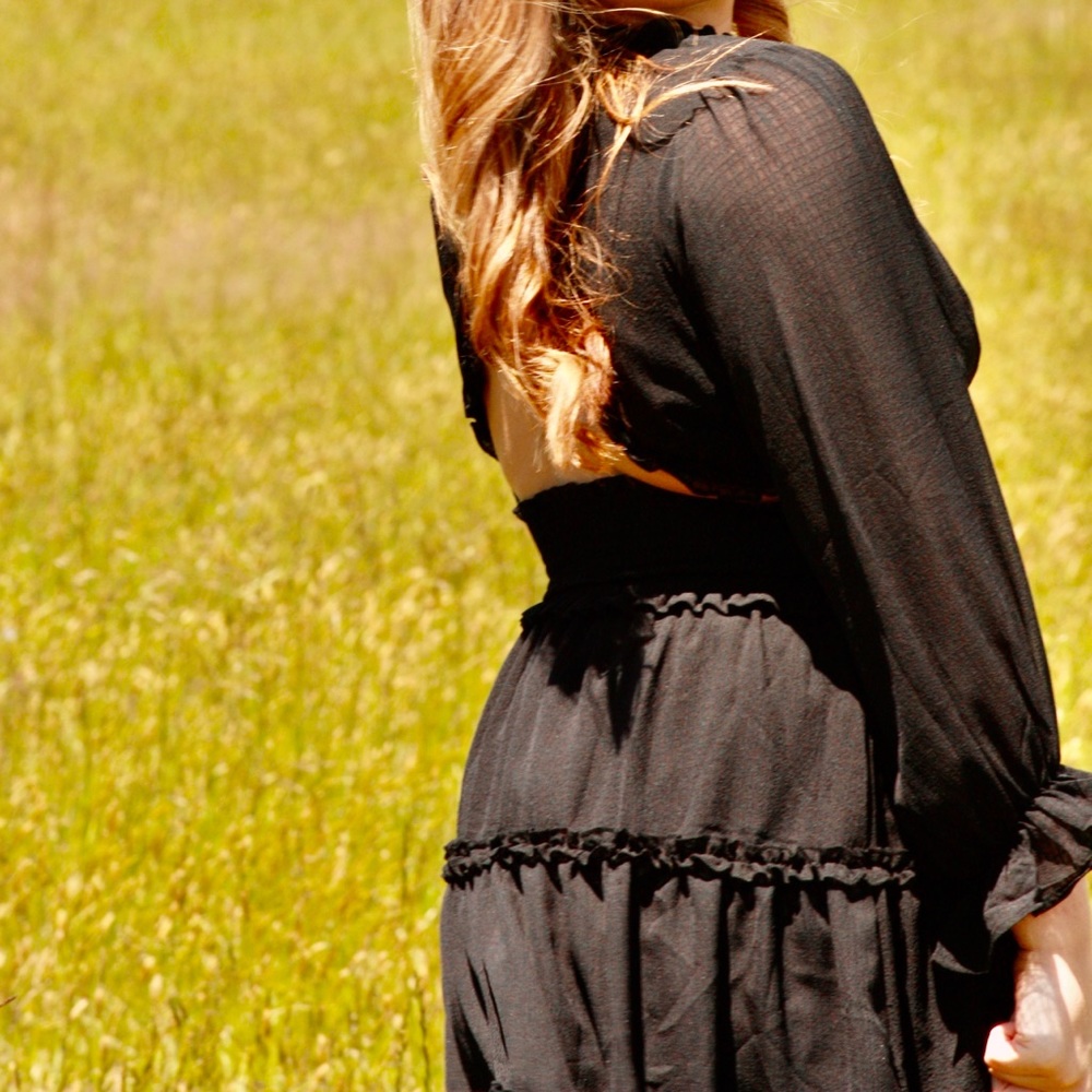 Favlux Fashion black boutique dress